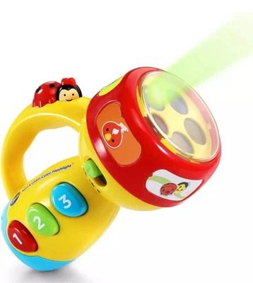 VTech Spin and Learn Color Flashlight, Yellow - Image 1 of 4