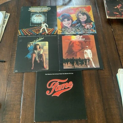 Fame Flashdance Times Square Saturday Night Soundtrack Lot Record Vinyl EX/VG+ - Image 1 of 4
