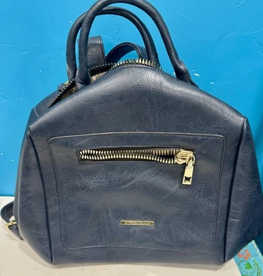 BCBGeneration Paris Mochila Azul Marino Cartera Bolso de Mano Usado en Excelente Condición Foto 1 de 4