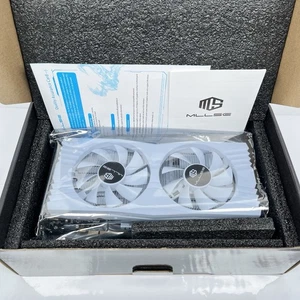 MLLSE AMD Radeon RX 580 8GB GDDR5 256-bit GPU – White – 2048SP PCIe - New - Picture 1 of 12