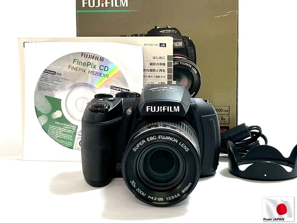Fujifilm FinePix HS20 EXR 30x 16.0MP Digital Bridge Camera From JAPAN (62035NY3) - Image 1 of 4
