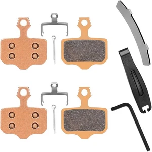 2 Paar Sintermetall Ebike Fahrrad 30,6 mm lang, 35 mm breit und 4 mm dick, gold  - Bild 1 von 8