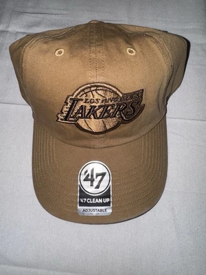 Sombrero tostado de limpieza marca Los Angeles Lakers 47 - Nuevo con etiquetas Foto 1 de 4