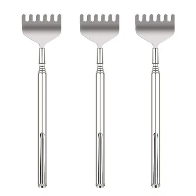 Extendable Back Scratcher for Men 3 Pack Portable Telescopic Metal Back Scrat... - Image 1 of 4