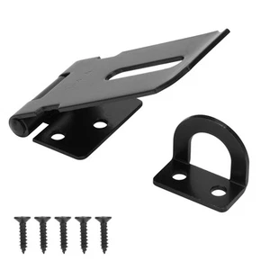 3" Door Padlock Safety Hasp Latch, Door Hasp Clasp Lock Gate Shed Hasp Latch ... - Picture 1 of 7