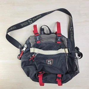Vintage 1990s Triple Five 5 Soul Convertible Shoulder Backpack Hip Waist Bag 3-1 - Bild 1 von 18