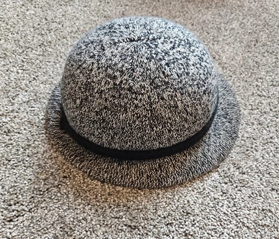  Sombrero de mujer 50 % acrílico Cpeslan 50 % fibra vintage años 40 años 50 Foto 1 de 4