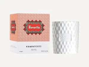Claus Porto Favorito Red Poppy Duftkerze 270g perfektes Geschenk für jeden Anlass - Bild 1 von 5