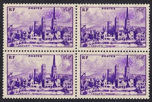 REF A FRANCE 745-5 N°: 745 VARIETE défaut d'impression NUAGE DE SAUTERELLES - Picture 1 of 2
