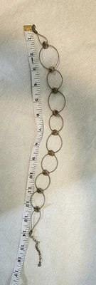  Gargantilla Collar 17" Tono Plata Acero Inoxidable Gótico, Emo, Disfraz  Foto 1 de 4