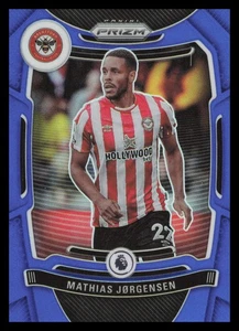 2021-22 Panini Chronicles Prizm Premier League Blue /49 #211 Mathias Jorgensen - Picture 1 of 2