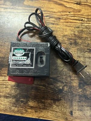 Model Power hobby transformer RL-1250, black plastic, tested/works VGUC - Image 1 of 3