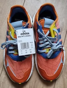 Adidas Ninja Nite Jogger Orange Trainers - Picture 1 of 9