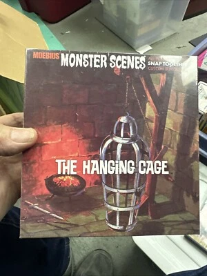  Monster Scenes The Hanging Cage Model Kit Aurora re-issue by Moebius 2008 - Image 1 of 2