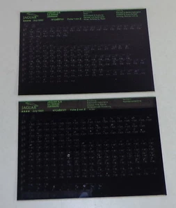 Microfiche Parts Catalog Jaguar XJS 3.6 Stand 07/1985 - Picture 1 of 1
