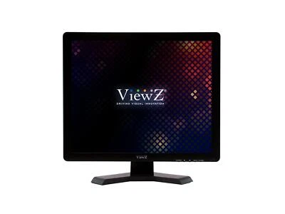 ViewZ VZ-17RTN 17 inch 1280x1024 HDMI/VGA Professional LED CCTV Monitor - Image 1 of 4