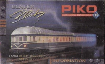 catalogue PIKO 1997/98 folder information HO 1/87 model railways D aa - Image 1 of 2