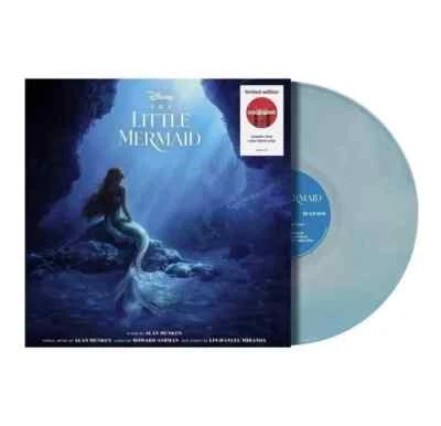 NEW The Little Mermaid Vinyl Soundtrack Target Exclusive Oceanic Blue - Image 1 of 4