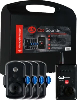 CARP SOUNDER FUNKBISSANZEIGER CS Catsounder XRS Set 4+1 Wallerangeln