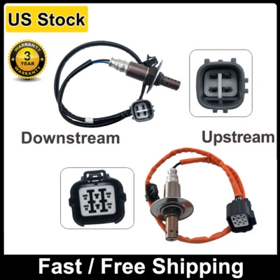 Sensor de oxígeno O2 2 piezas arriba+abajo para Subaru Forester Impreza 2006-2010 2,5 L H4 EE. UU. Foto 1 de 4