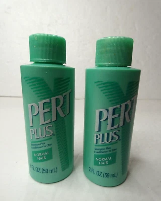 Champú acondicionador de felpa Pert Plus en un juego de viaje de 2 cabellos normales de 2 oz cada uno Foto 1 de 3