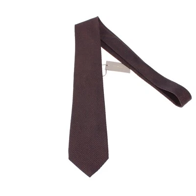 Tom Ford новый с Ярлыками галстук в коричневый и темно-синий 100% шелк сделано в Италии - Изображение 1 из 4