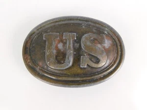 Vintage Metal Civil War US Belt Buckle - Picture 1 of 3