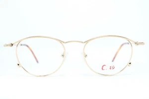 CIAO 6080 914 Original Brille Eyeglasses Occhiali Gafas Bril Panto Gold Vintage - Picture 1 of 8