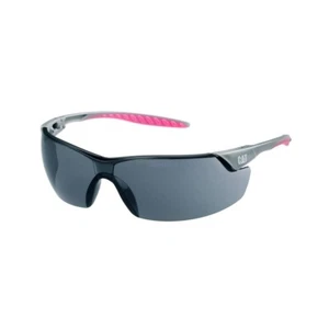 Caterpillar Rebel Safety Glasses, Clear Lens, Gray/Pink frame, CSA-REBEL-104 - Picture 1 of 1