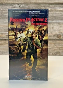 SEALED Missing in Action 2 The Beginning VHS Tape Chuck Norris 1988 OOP HTF - Picture 1 of 3