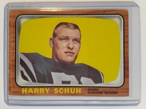 1966 Topps Harry Schuh #117 football card Oakland Raiders - Picture 1 of 6