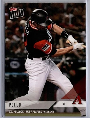 2018 Topps Now #PW-06 A.J. Pollock Arizona Diamondbacks - Image 1 of 2