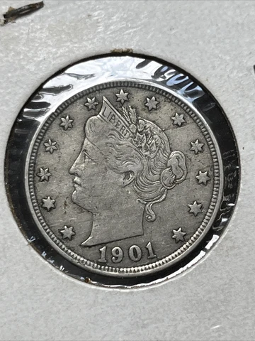 1901 Liberty V Nickel Full Liberty B09 Cover