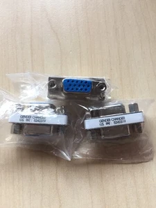 JOBLOT 3x SVGA Cable Adapter Gender Changer, DB15 Way Plug Female F/F pn-5242319 - Picture 1 of 2