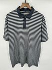 Peter Millar Crown Crafted Men’s Performance Polo Shirt Striped Size XL