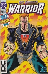 GUY GARDNER WARRIOR #17 DCU UNIVERSE LOGO UPC VARIANT 1994 GREEN LANTERN - Bild 1 von 2