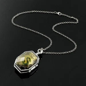 Collar Horrocrux Slytherin Colgante Serpiente Harry Elegante Vestido Cosplay Niños Adultos - Imagen 1 de 6