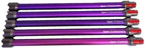 Dyson V7 Animal Varita Trabajo Lote De 5 Montaje Tubo Poste Tubo Principal En Púrpura Usado - Imagen 1 de 5