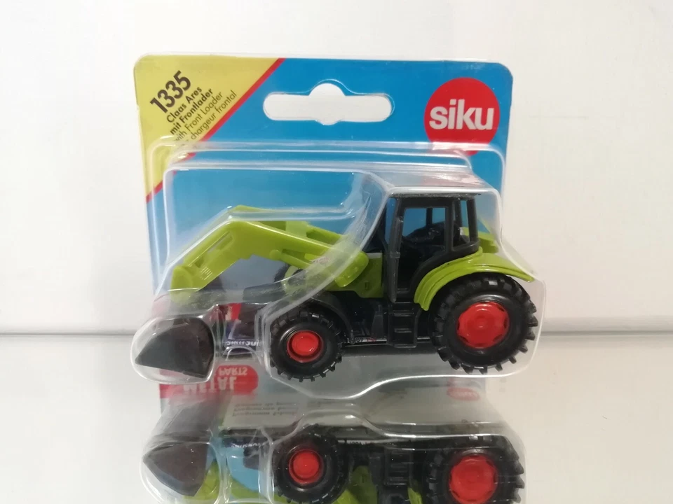 SIKU 1335 CLAAS ARES CON CARICATORE FRONTALE SU BLISTER - Immagine 1 di 3