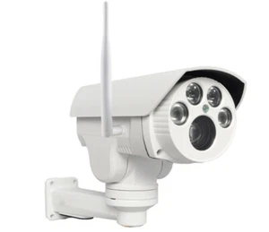 5.0MP 10X Optical Zoom Wireless WIFI CCTV Camera Outdoor HD Bullet Camera IR 50M - Picture 1 of 5