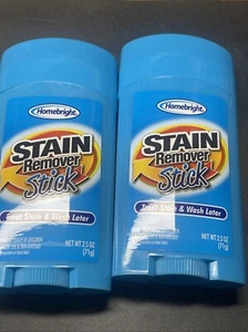Homebright Stain Remover Stick 2.5 oz - 2 PK “like Spray N Wash” - Picture 1 of 2