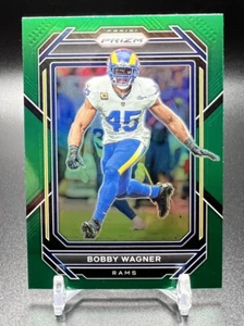 2022 Panini Prizm BOBBY WAGNER #166 Green Prizm Los Angeles Rams - Picture 1 of 2