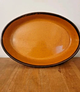 Vtg French Beck Poterie Casserole Dish 12.5 Inch X 9 Inch - Picture 1 of 9