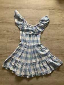 Mayoral, Kleid, Größe 140, blau, weiß, - Bild 1 von 2