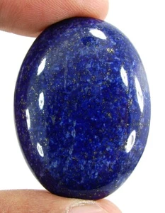 71.25 Ct Natural Lapis Lazuli Loose Gemstone Cabochon Cab Wire Wrap Stone- 1536 - Picture 1 of 2