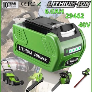 40V 6000mAh For Greenworks G-MAX Lithium Battery 29472 29462 29252 20202 40 Volt - Picture 1 of 9