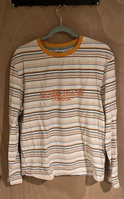Guess Jeans LONDON x ASAP Rocky Striped Long Sleeve T Men's Medium 2018 - Image 1 of 2
