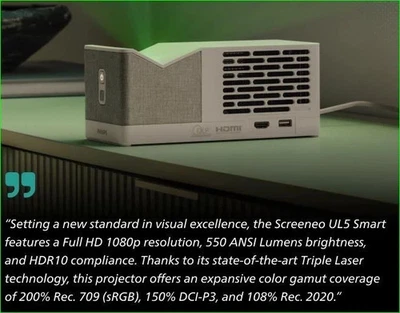 proyector philips screeneo ul5 ultra corto alcance Foto 1 de 3