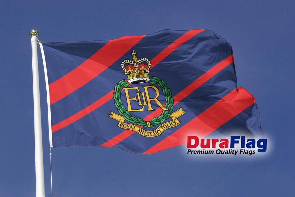 Royal Military Police Style B Courtesy DuraFlag Rope and Toggled 150cm x 90cm - Image 1 of 1