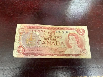 1974 Bank of Canada $2 Dollars Note - BV6772733 - Circulated - Image 1 of 2